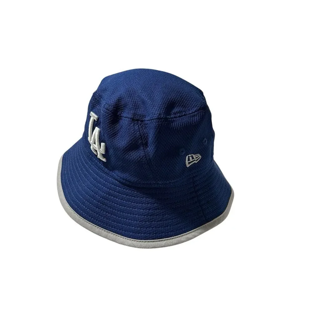 New Era Los Angeles Dodgers Bucket Hat Blue MLB Spring Training Arizona Rare